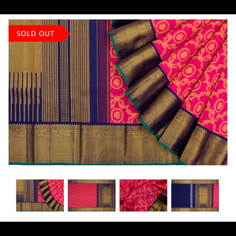 Pure kanchipuram saree